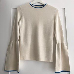 bell sleeve sweater